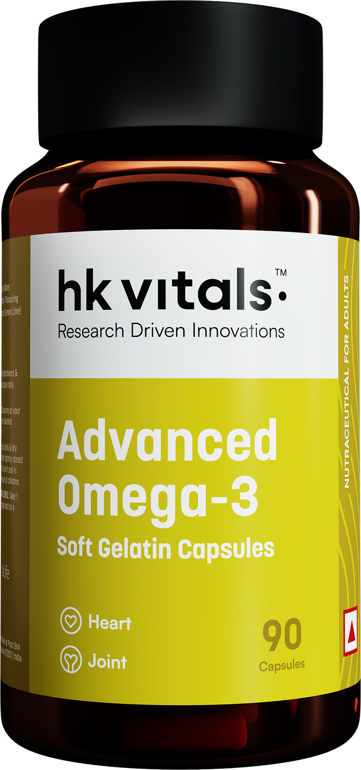 Image of hk vitals Advanced Omega-3 with 360mg EPA & 240mg DHA