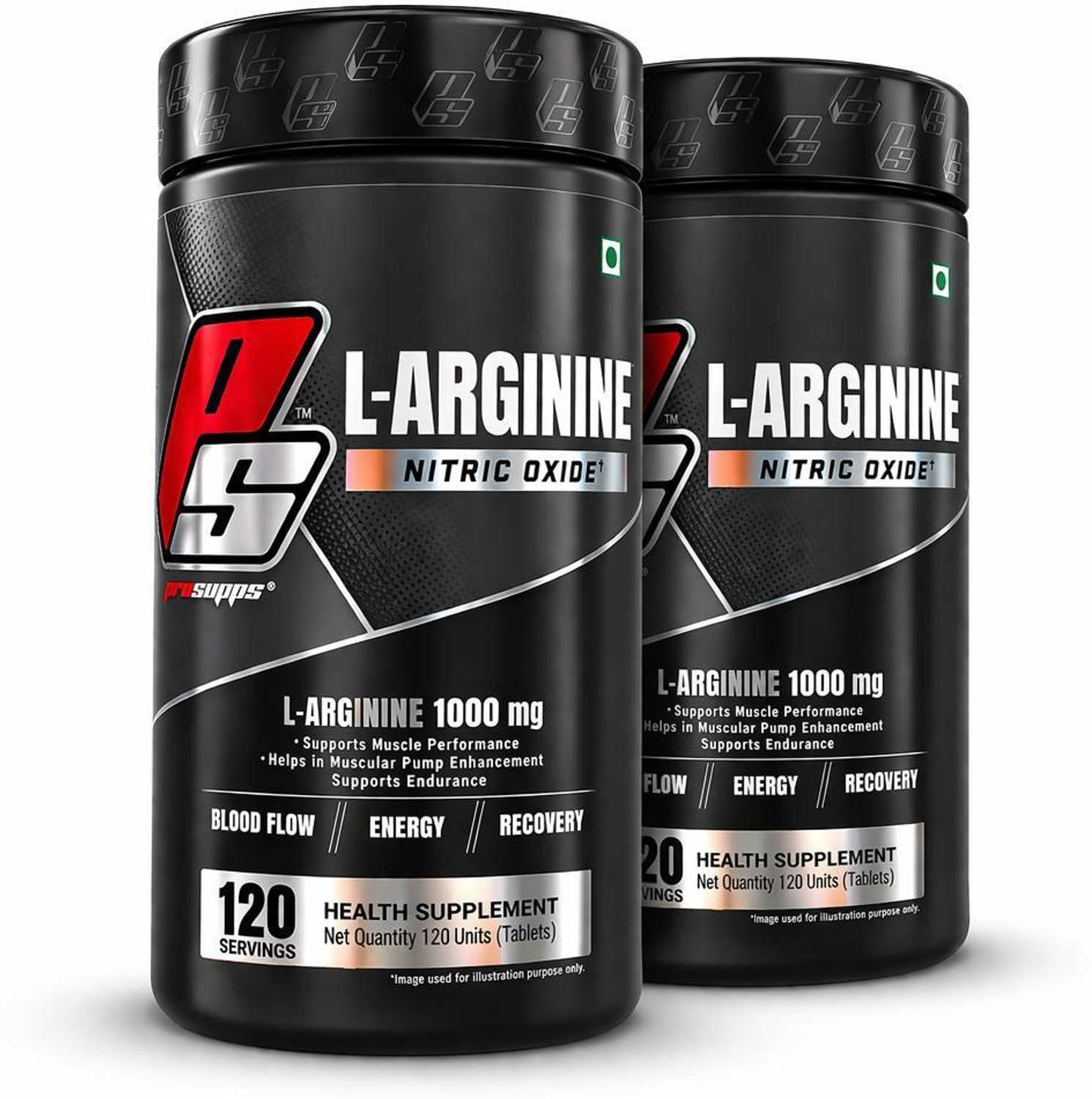Image of PROSUPPS L-Arginine Nitrix Oxide 1000mg 120 Tablets