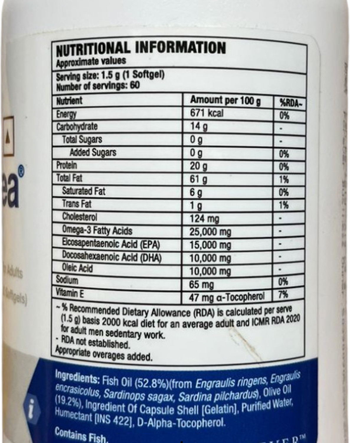 Image of Forever Living Arctic nutraceutical sea for adutls
