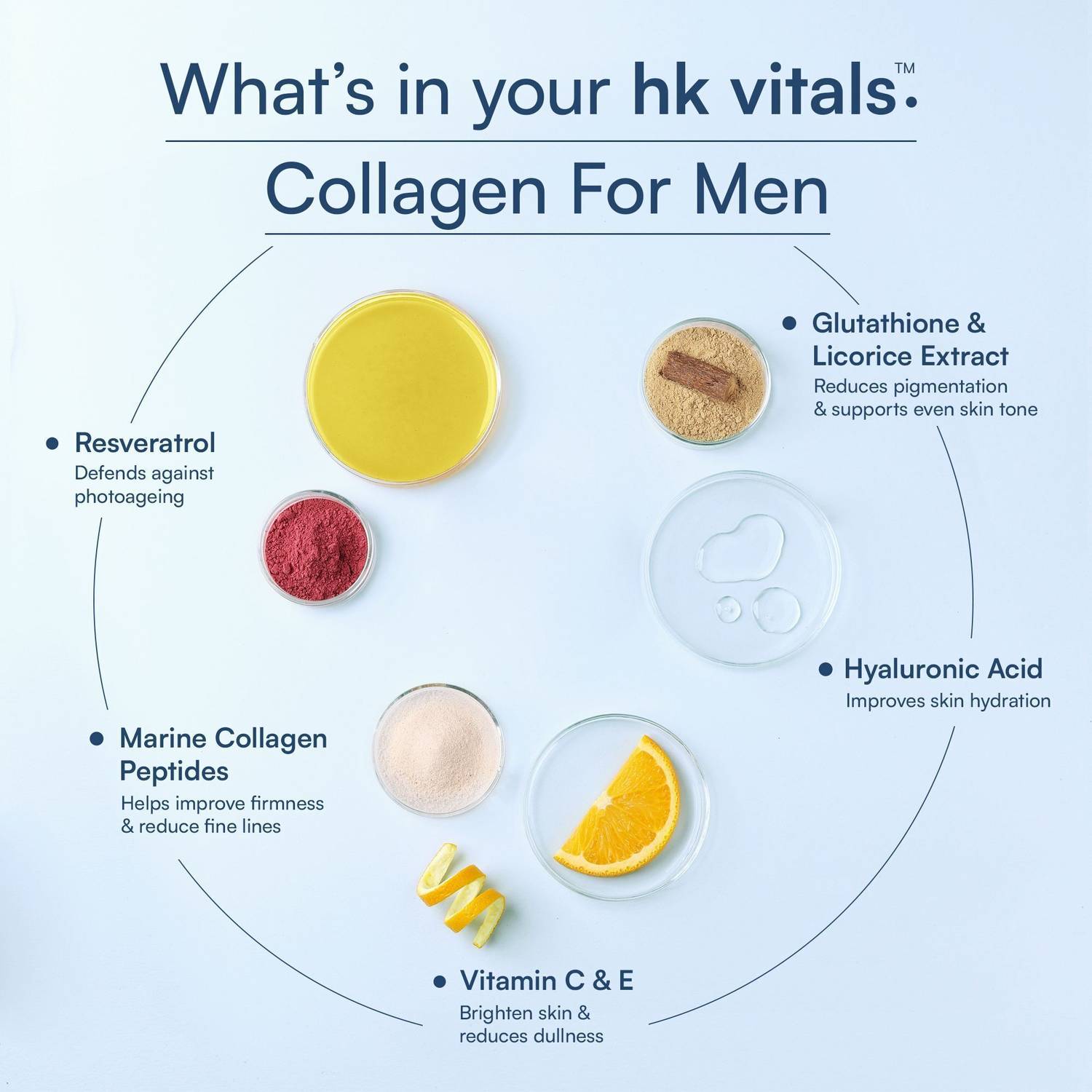 hk vitals Collagen for Men, Watermelon, 200g - Image 4