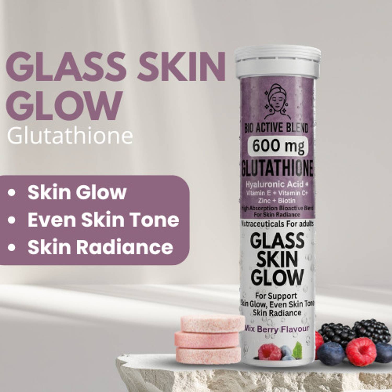 glutathione even skin tone NUTRASIUM Tablet for Glow & Skin tone, For Reduce Pigmentation Price in India How Long Do Reconstituted L-Glutathione 500 mg Supply Duration:3 months supply