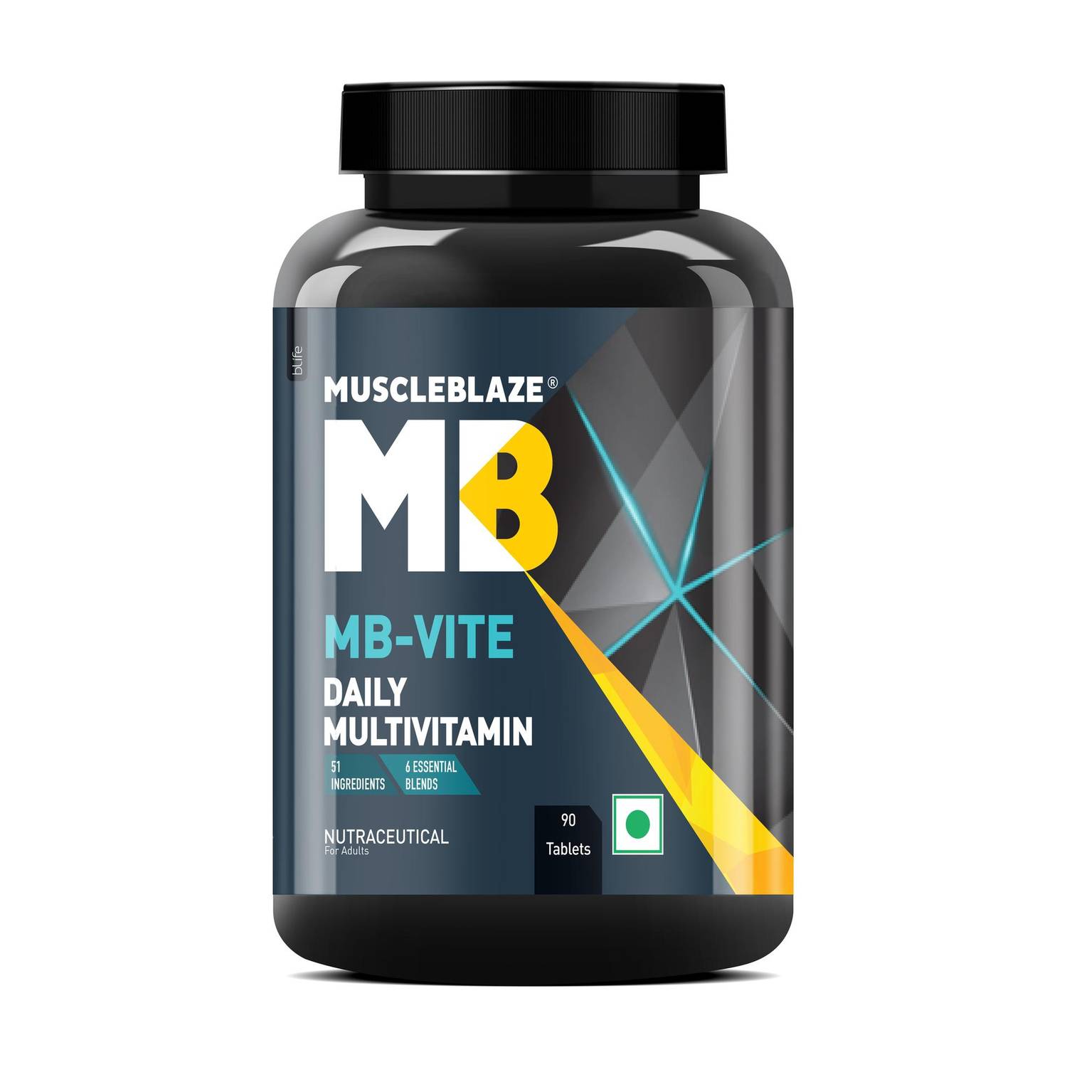 MUSCLEBLAZE MB-Vite Multivitamin 90 Tablets - Image 1