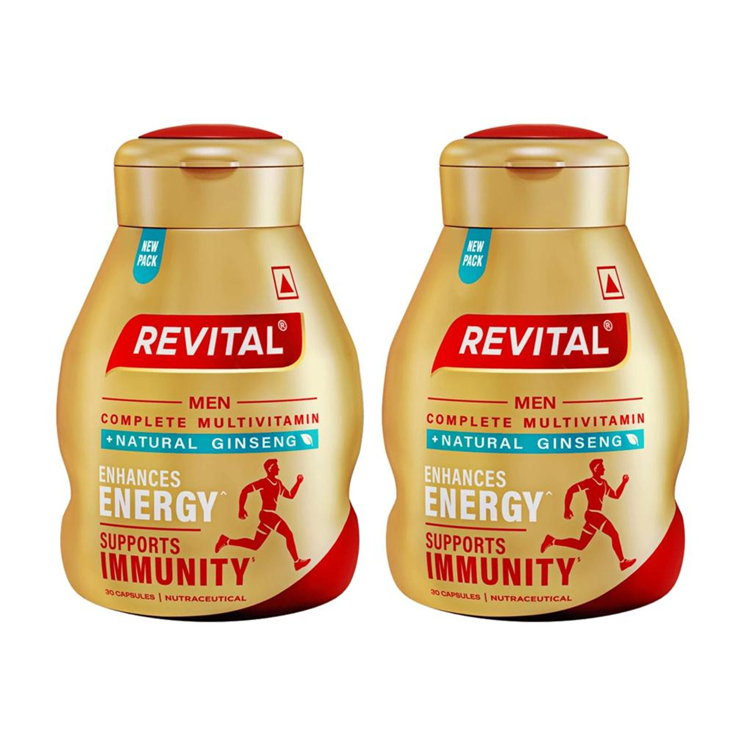 Image of Revital Daily Health For Men (30 Cap each) Pack of 2