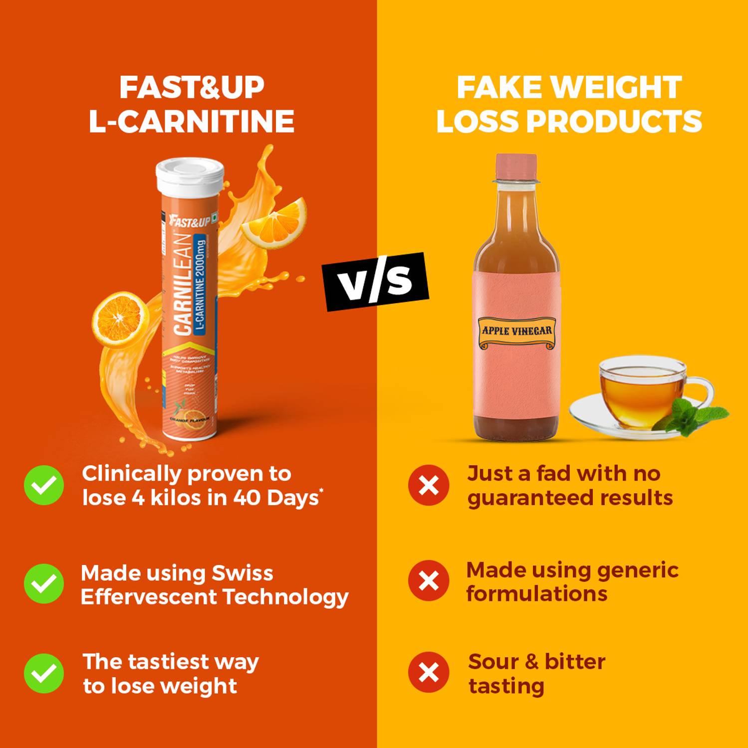 Fast&Up L-Carnitine Lean Body 2000 mg - Image 4