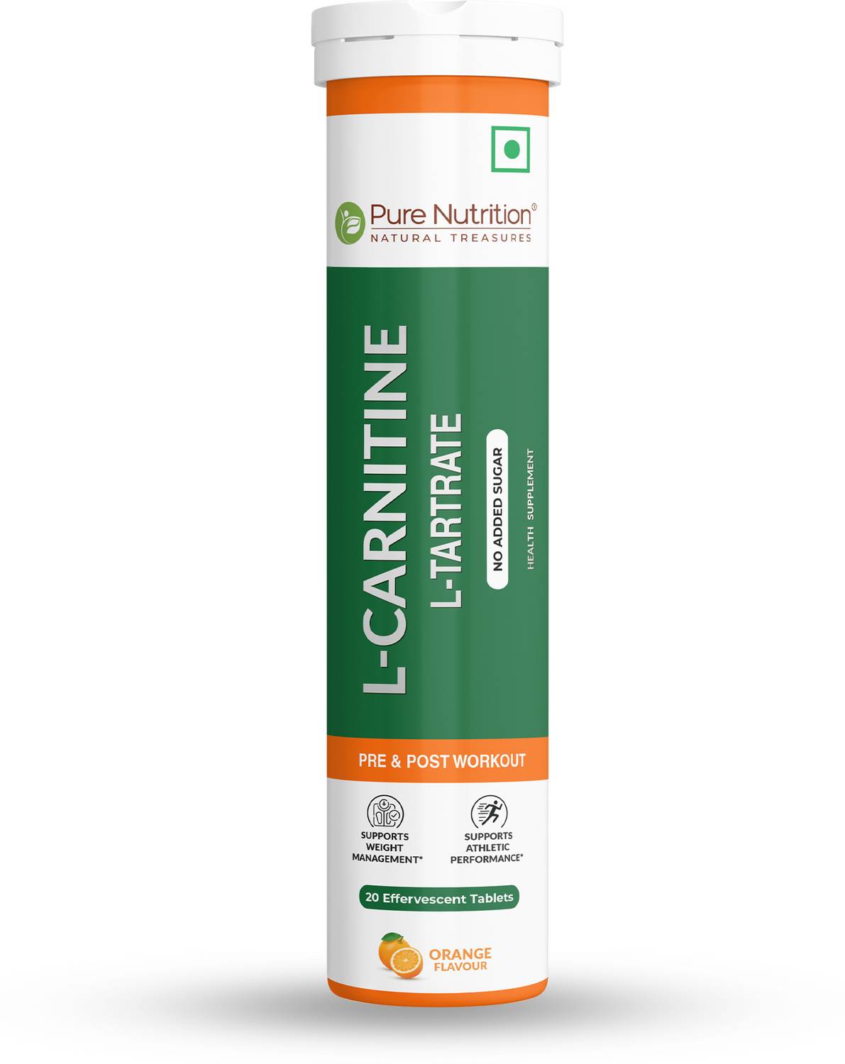 l carnitine effervescent tablets Pure Nutrition L-Carnitine L-Tartrate Effervescent Tablets – Orange Flavour Price in India