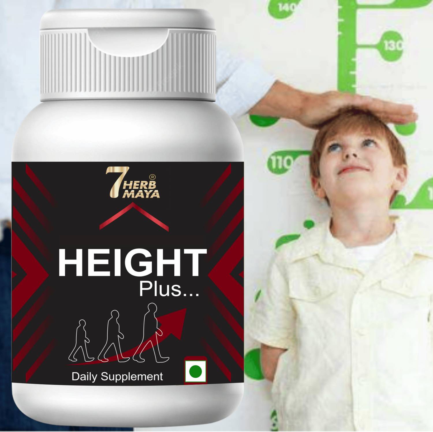7Herbmaya Height Plus Body Height increase Capsule/ Growth Products/Growth Medicine