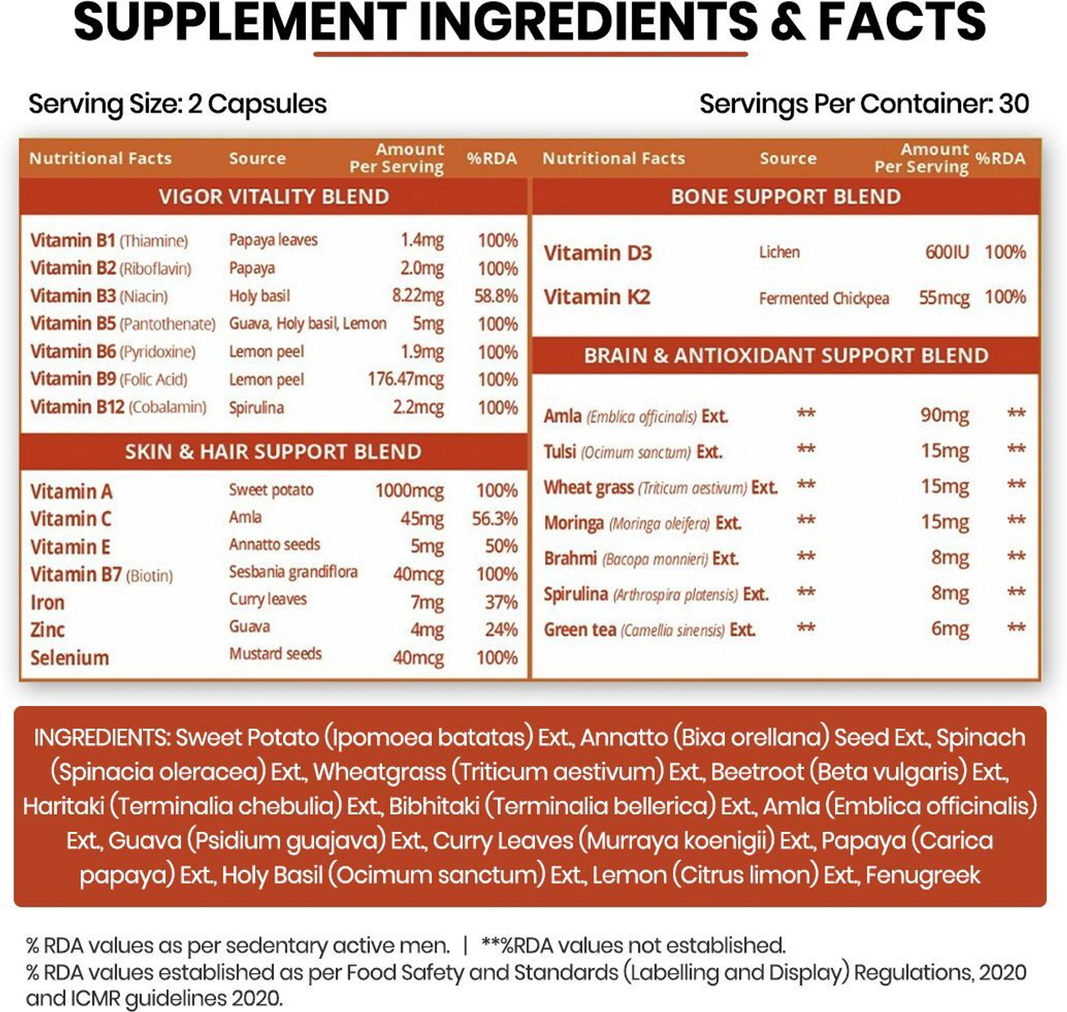Image of Vlado's Himalayan Organics Plant Based Multivitamin