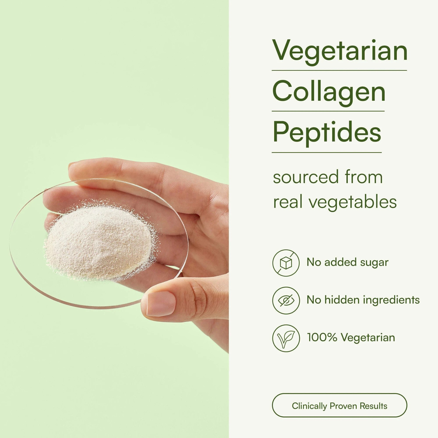 Image of HEALTHKART hk vitals Veg Collagen Supplement Powder, Collagen Peptides, Mixed Fruit