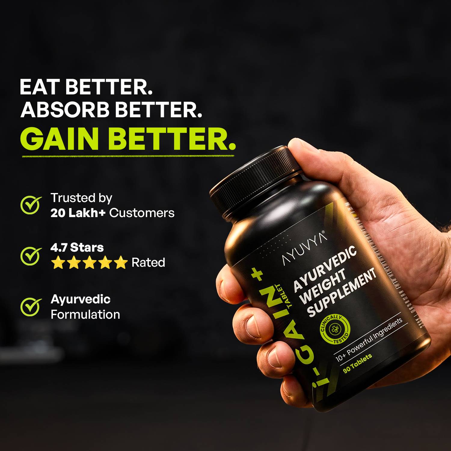 Ayuvya i-GAIN+ Weight Gainer - Image 2