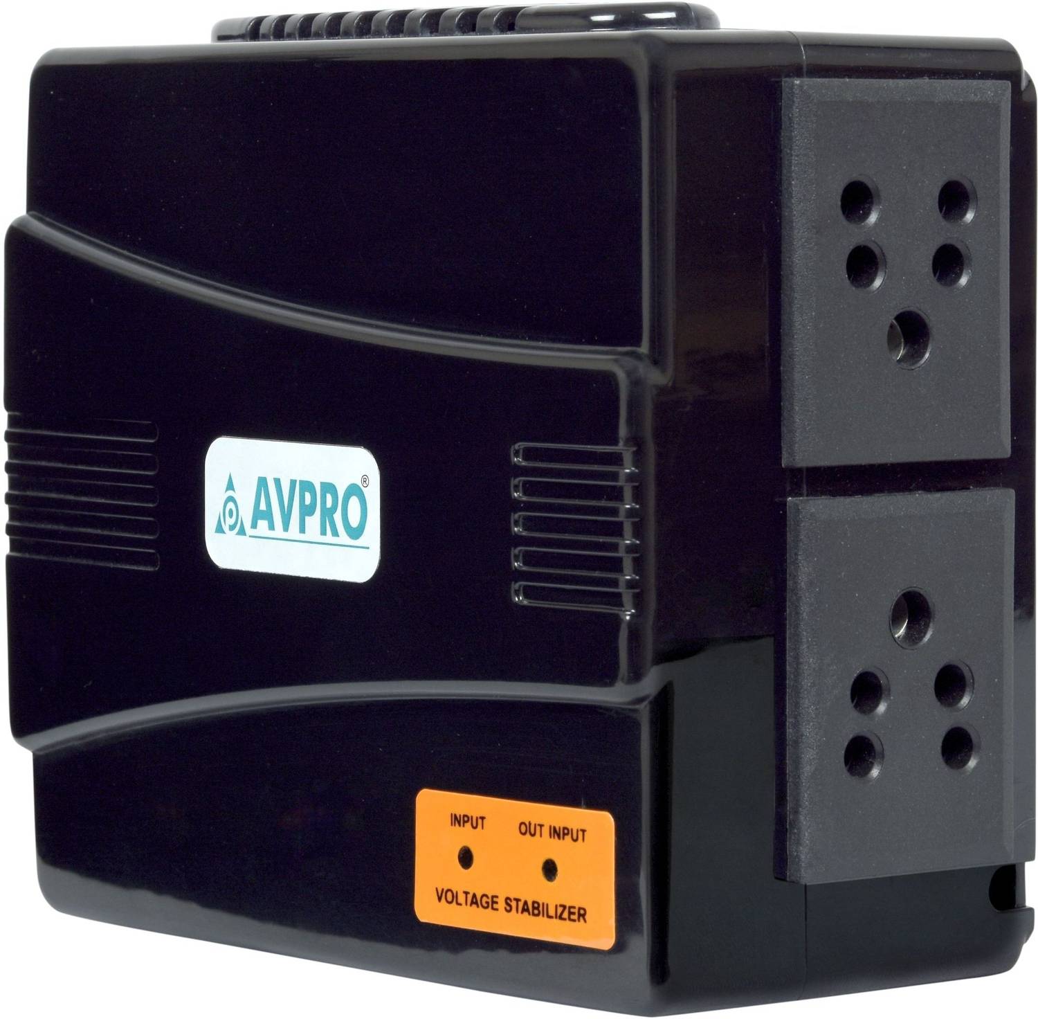 AVPRO AV-10 VOLTAGE STABILIZER FOR LED/SMART TV UP TO 43 INCH (Bl