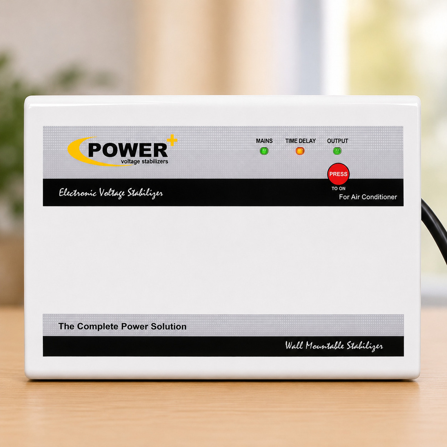 Image of Power Plus 5 KVA TMD AC Stabilizer for Up to 2 Ton Air Conditioner | 170V-270V | Heavy Duty TMD