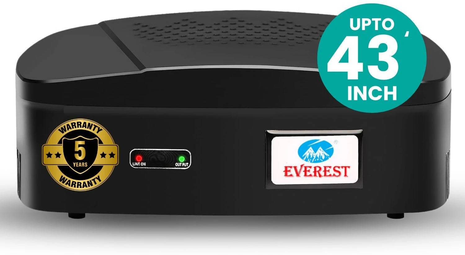 EVEREST ENT 60 New Model ABS Body Attractive Design Voltage Stabi