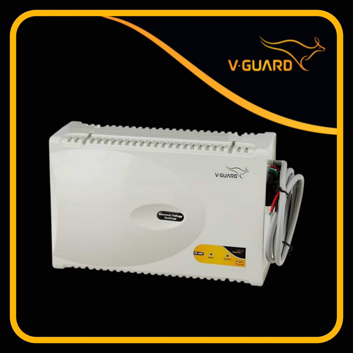 V-Guard VG 400 Voltage Stabilizer Suitable for One Air Conditioner Upto 1.5 ton Capacity Voltage Stabilizer