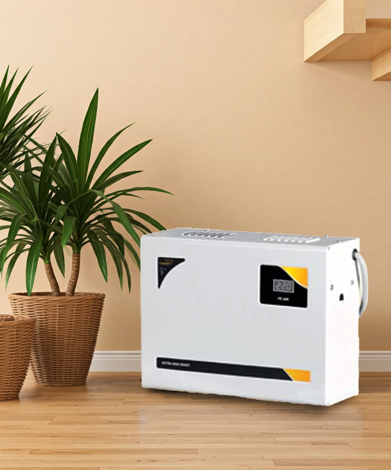 Image of V-Guard VE 400 Voltage Stabilizer AC 1.5 ton 90-300V