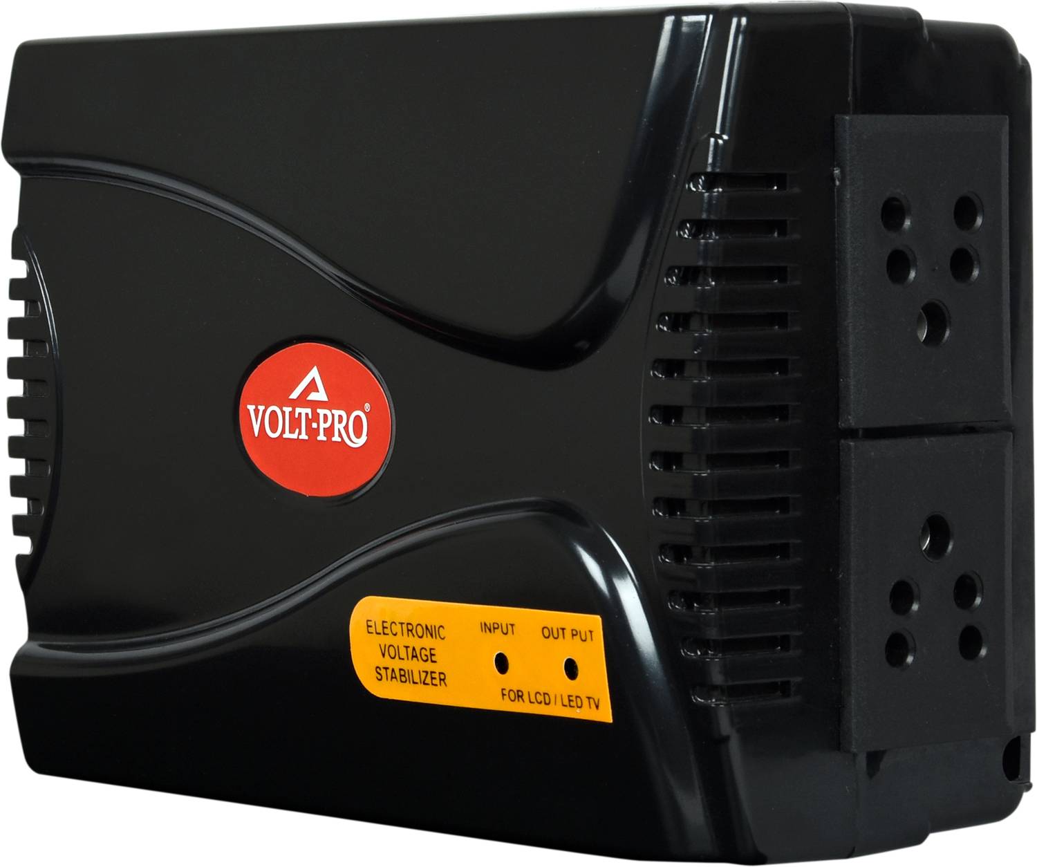 VOLT-Pro K10 VOLTAGE STABILIZER FOR LED / LCD (Black)