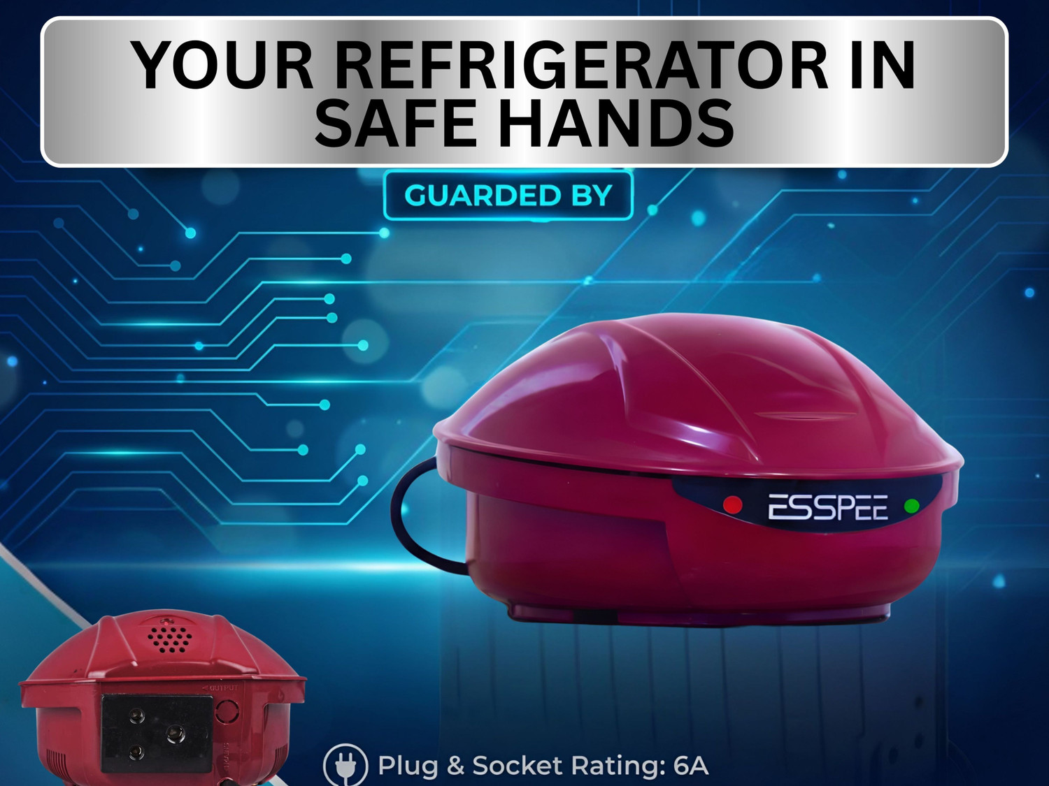 Image of Esspee SPF-50 Voltage Stabilizer for Refrigerators Single&Double Door(300L)(130VTo290V)
