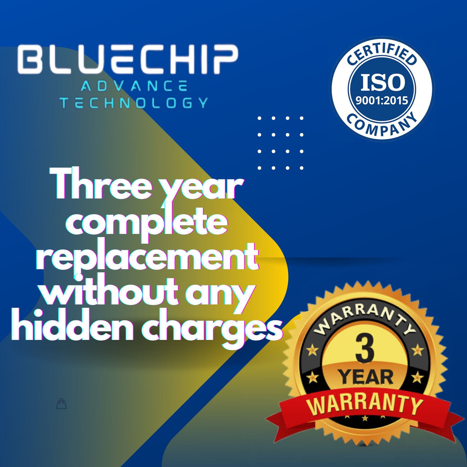 Image of BLUECHIP BL44SmartTV TV Voltage Stabilizer for LED TV /Smart TV Up to 43 Inches, Set Top Box (Royal Blue)