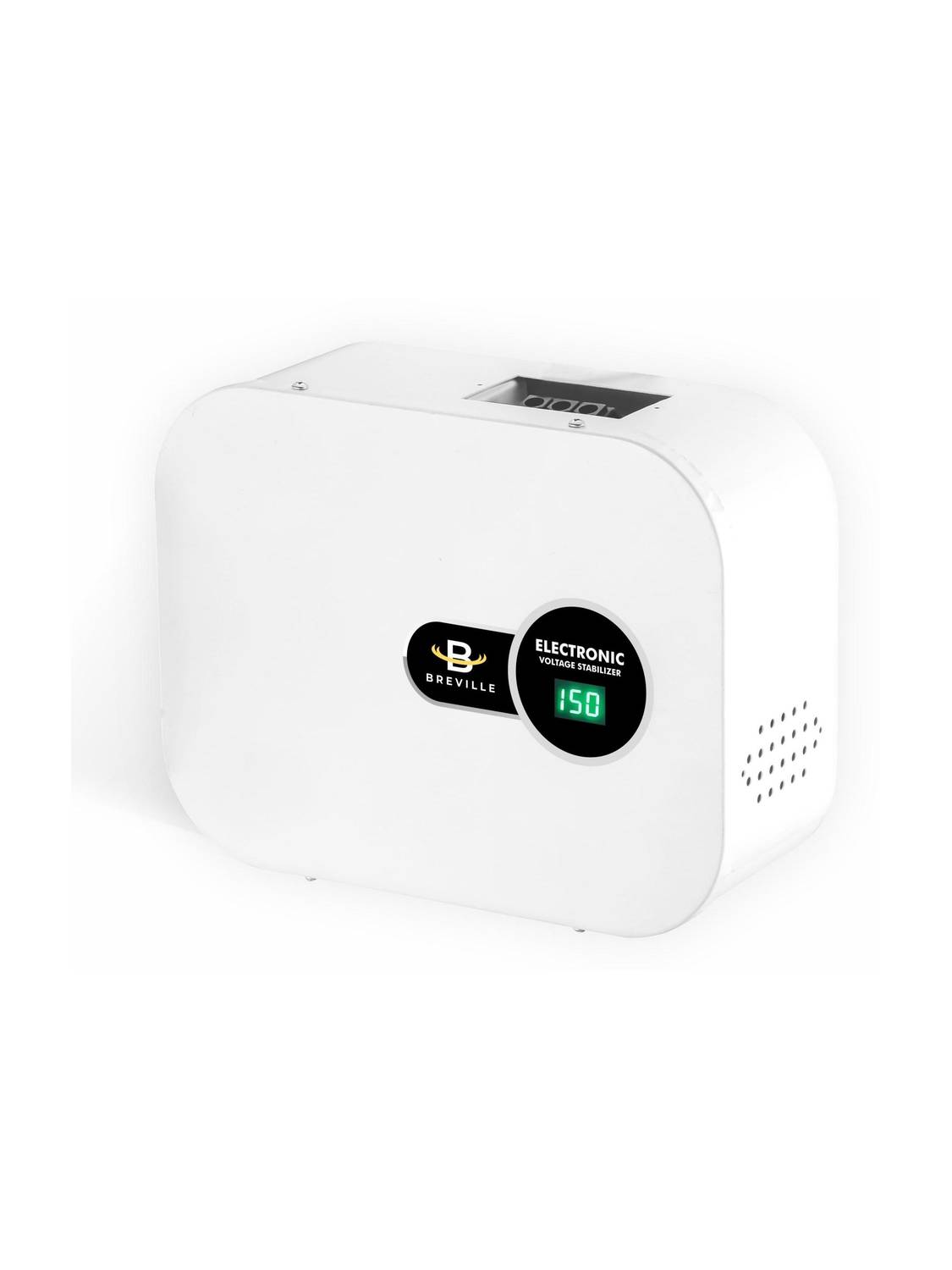 Breville 4kVA Voltage Stabilizer | Upto 1.5 Ton AC | 150V–285V | Wide Working Range Best for Inverter or Non Inverter AC, Split, Windows AC for 1.5 Ton