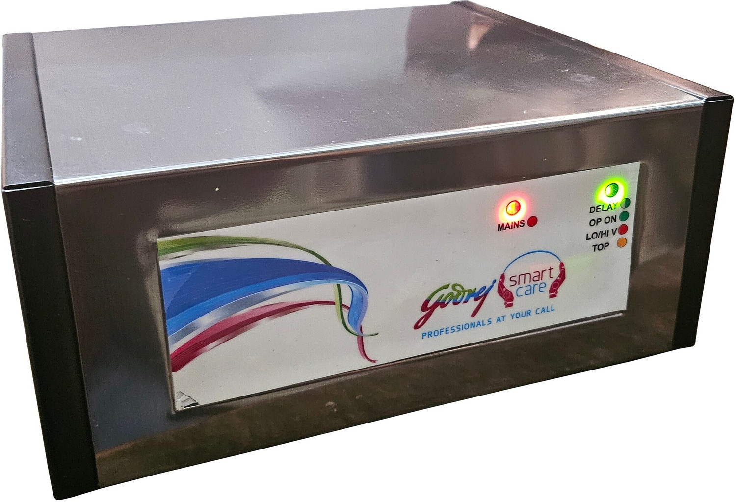 Image of Godrej voltage stabilizer For Fridge, Washing Machine and TV (0.5 Kva 130V-280V) voltage stabilizer