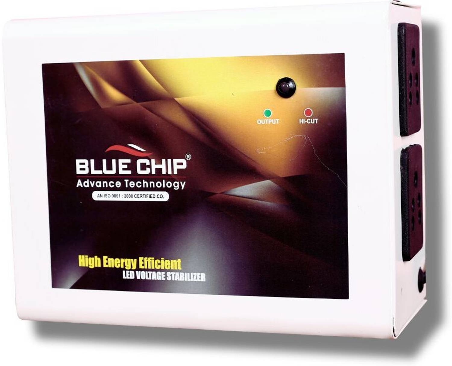 BLUECHIP 100% Copper BL75SmartTV3.2Amp Smart TV Voltage Stabilizer for upto 75 Inches home theater - 3 Years Warranty