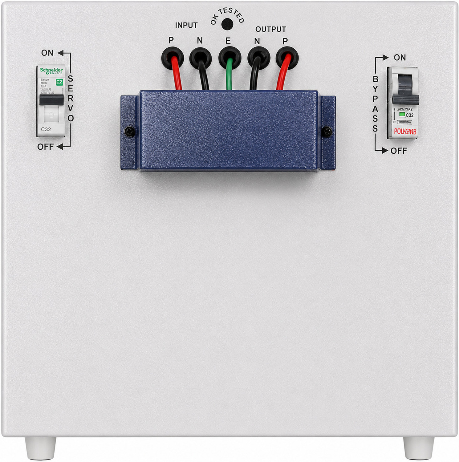 Image of BLUELIZER 5 KVA SERVO WORKING RANGE (100 - 285 V) (INDIA'S FIRST SERVO WITH IN DISPLAY AMPERE METER)