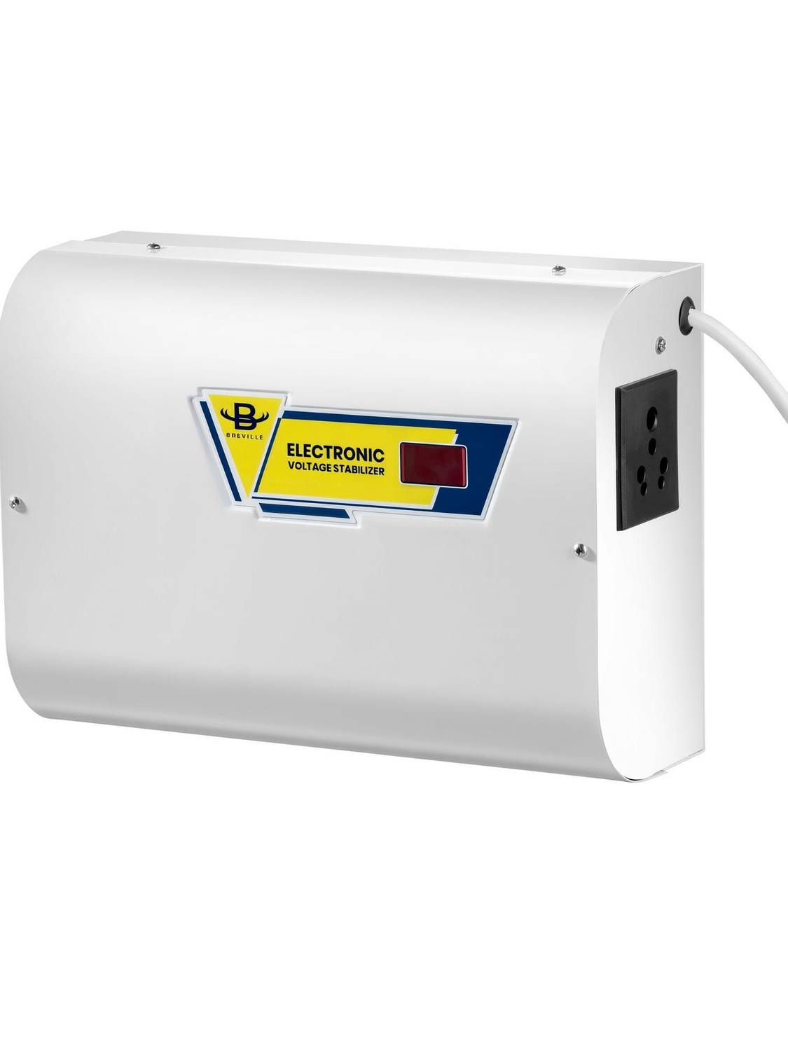 Breville Digital Double Booster Voltage Stabilizer 4kVA (110V to 285V) Wide Working Range best for Inverter AC, Split, Windows AC upto 1.5 Ton