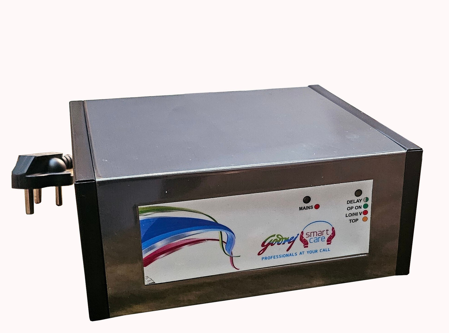Image of Godrej voltage stabilizer For Fridge, Washing Machine and TV (0.5 Kva 130V-280V) voltage stabilizer