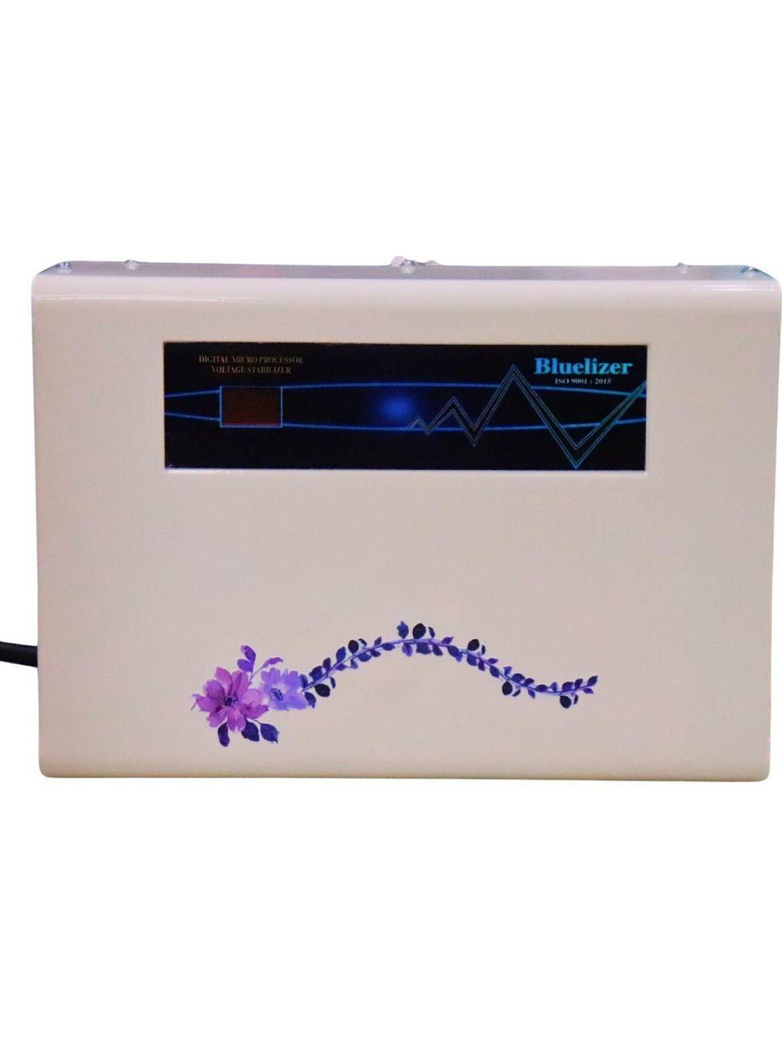 BLUELIZER 4 Kva (130-300 V) Voltage Stabilizer for Upto 1.5 Ton Ac with High/Low Cut Off (India's First Ac Stabilizer with in Display Ampere Meter (Full Copper Wired)