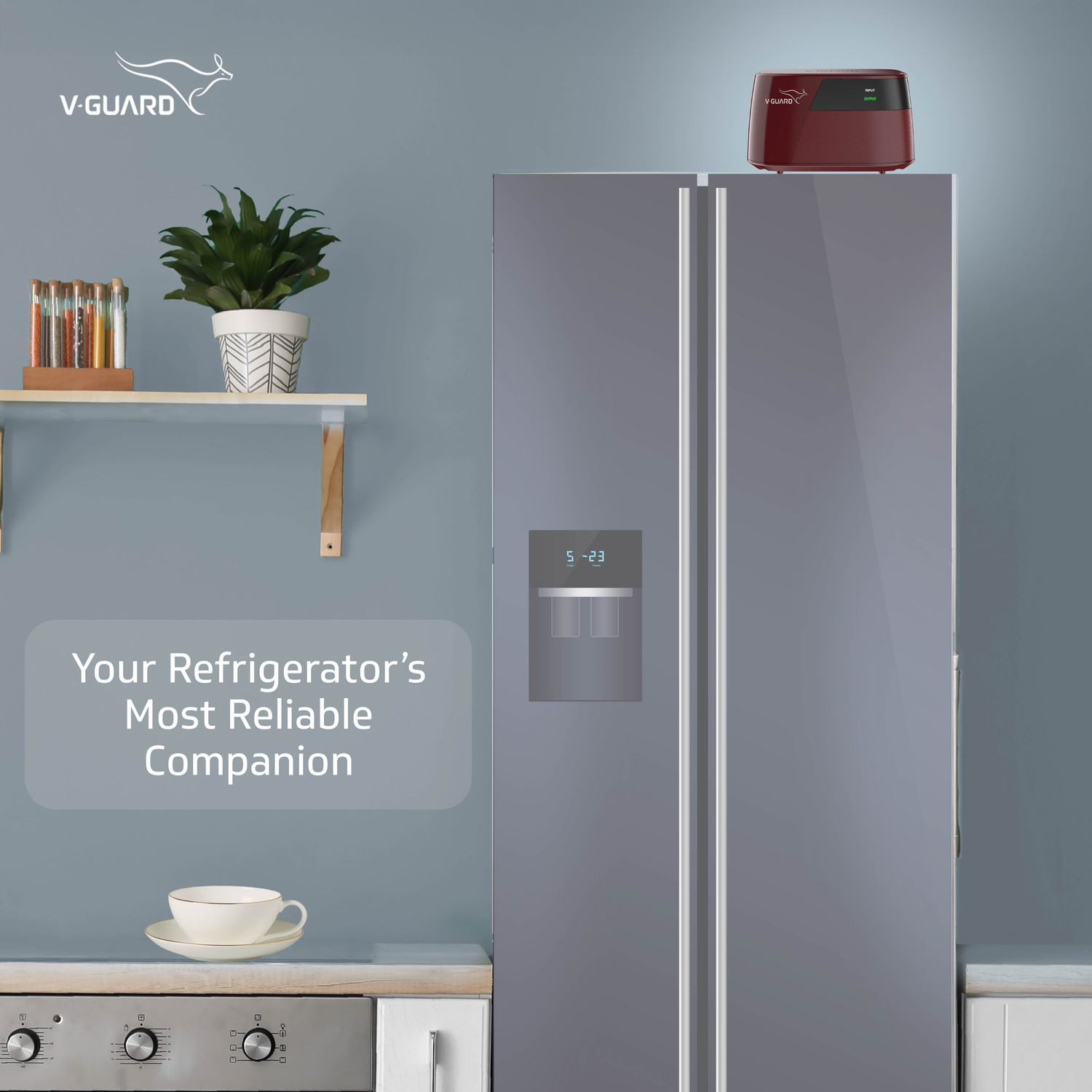 Image of V-Guard ODALIS 200 Voltage Stabilizer