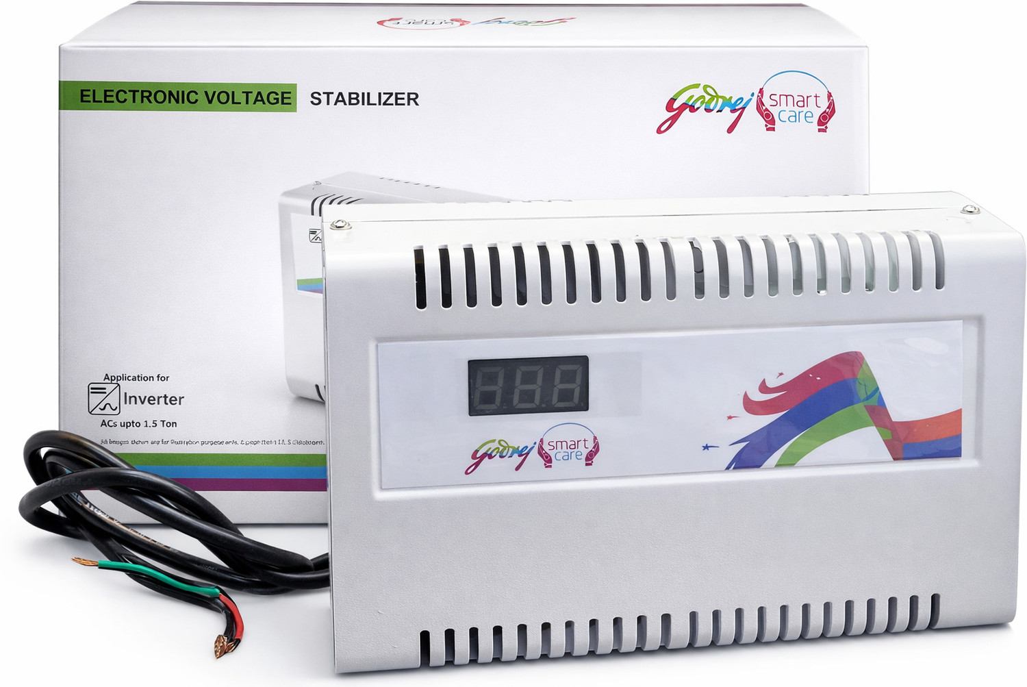 Image of Godrej VlStb 130-280V 4KVA AL-TD Voltage Stabilizer for window and split ac upto 1.5 TON