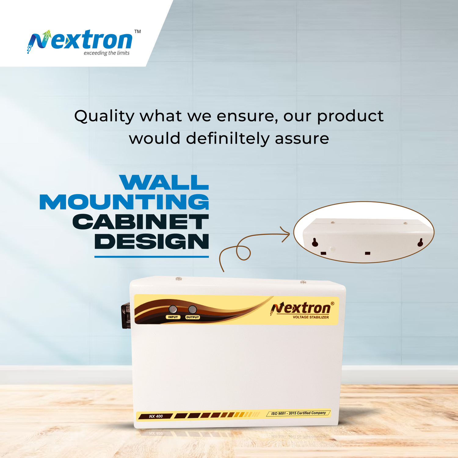 Image of Nextron NX-400SB Voltage Stabilizer Used For Inverter & Non-Inverter Ac Upto 1.5 ton AC VOLTAGE STABILIZER