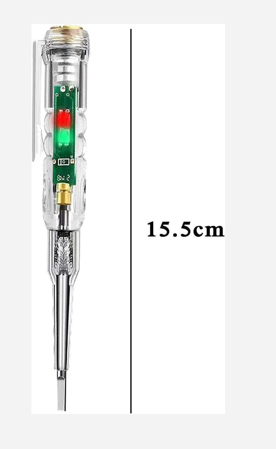Image of HOME N TECH Multifunction Dual LED AC-DC Light Tester PenB260 Analog Voltage Tester