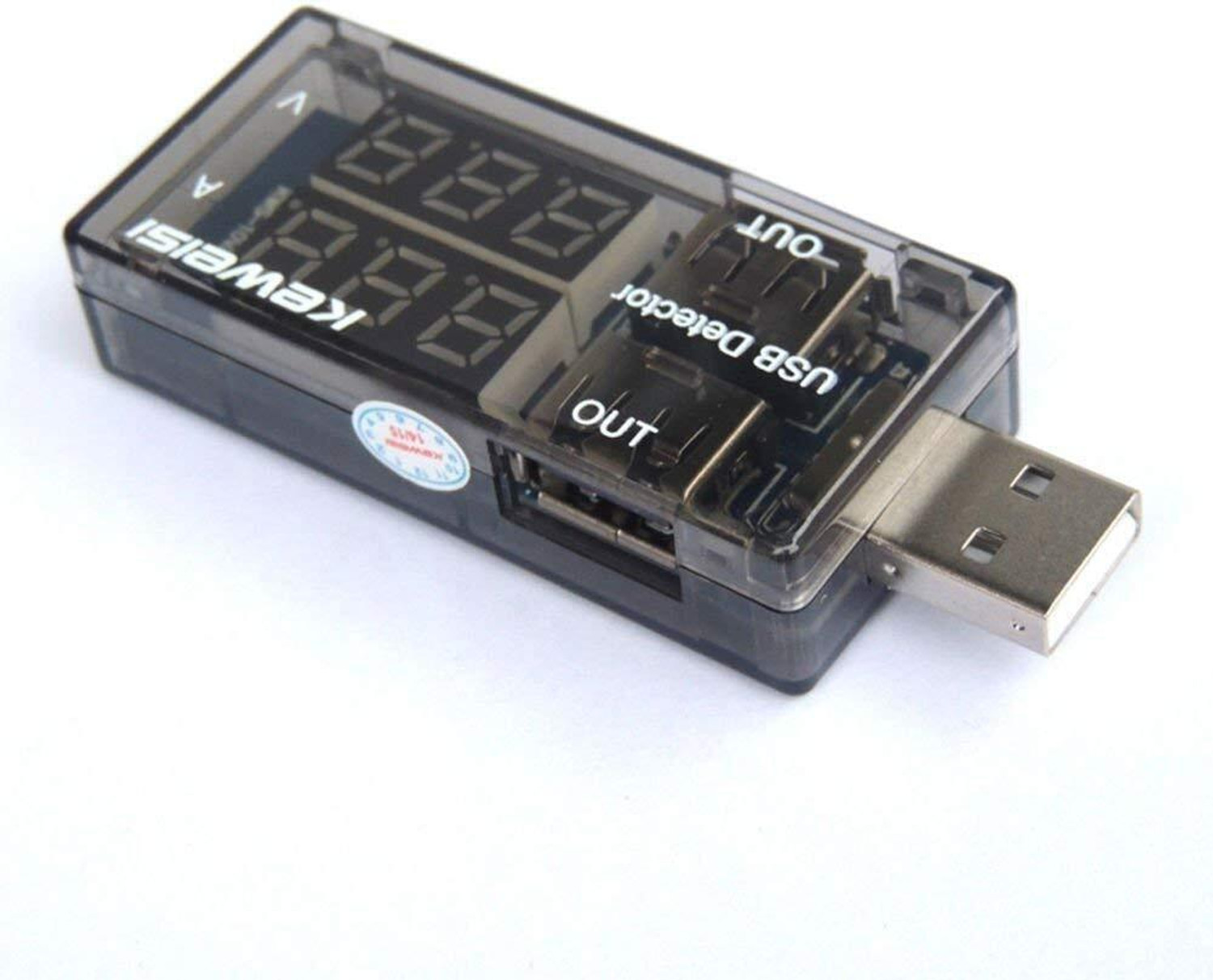 Image of InkOcean USB Charger Doctor Current Voltage Charging Detector Battery Voltmeter Ammeter Voltmeter