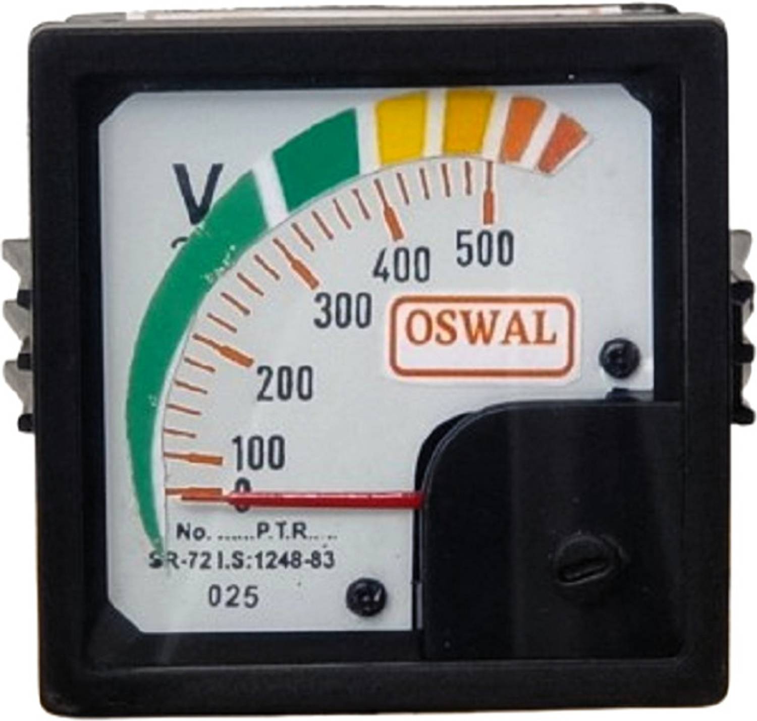 Ambika Sales 72MM (2.5 INCH) OSWAL Voltmeter