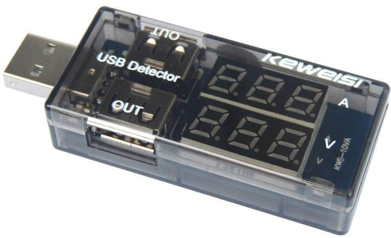 Image of InkOcean USB Charger Doctor Current Voltage Charging Detector Battery Voltmeter Ammeter Voltmeter