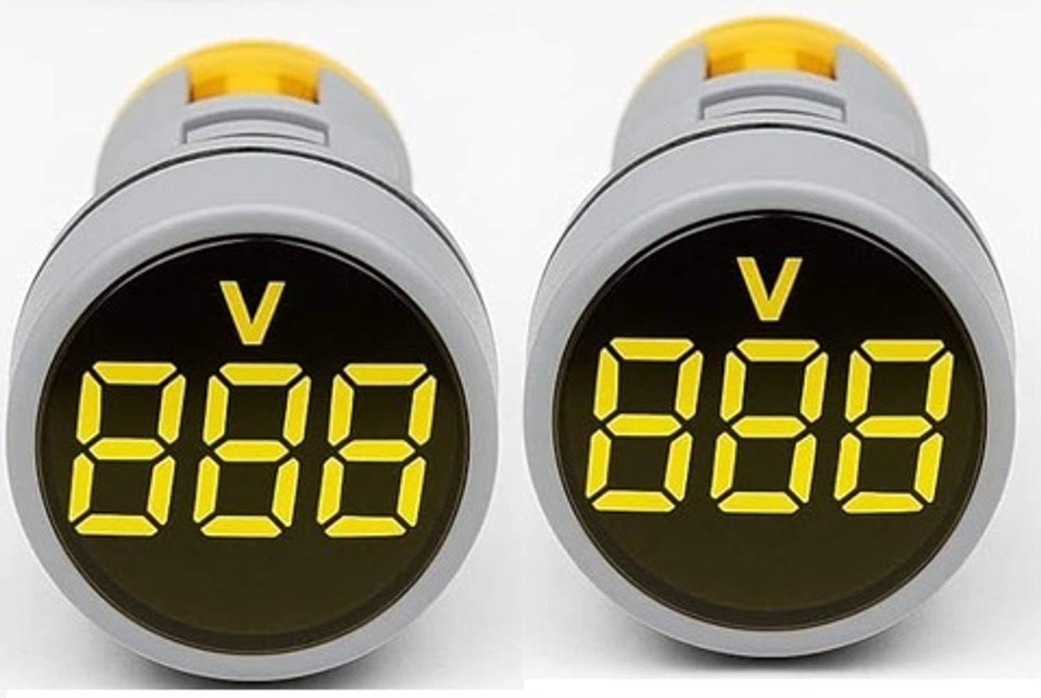 3REE PREMIUM AC 60-500V LED Voltmeter Signal Light Digital Display Voltage Meter Voltmeter