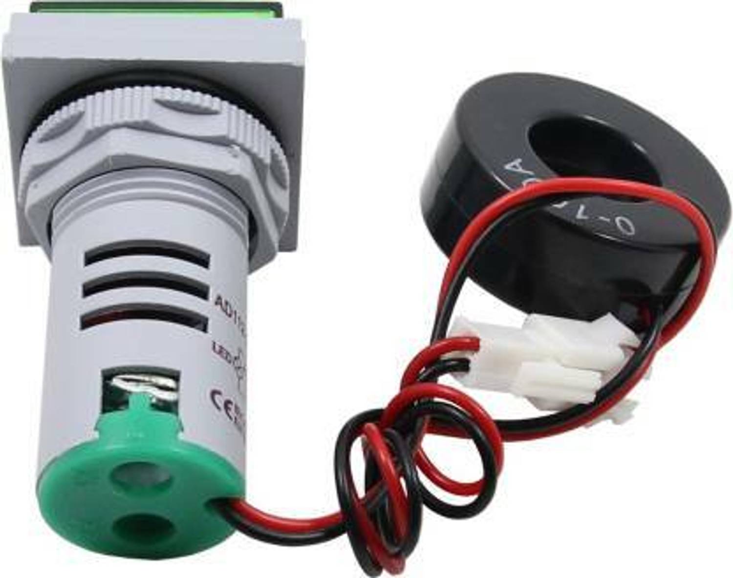 SRPSM Green AC 60-500V, 0-100A, 20-75Hz Voltmeter - Image 3