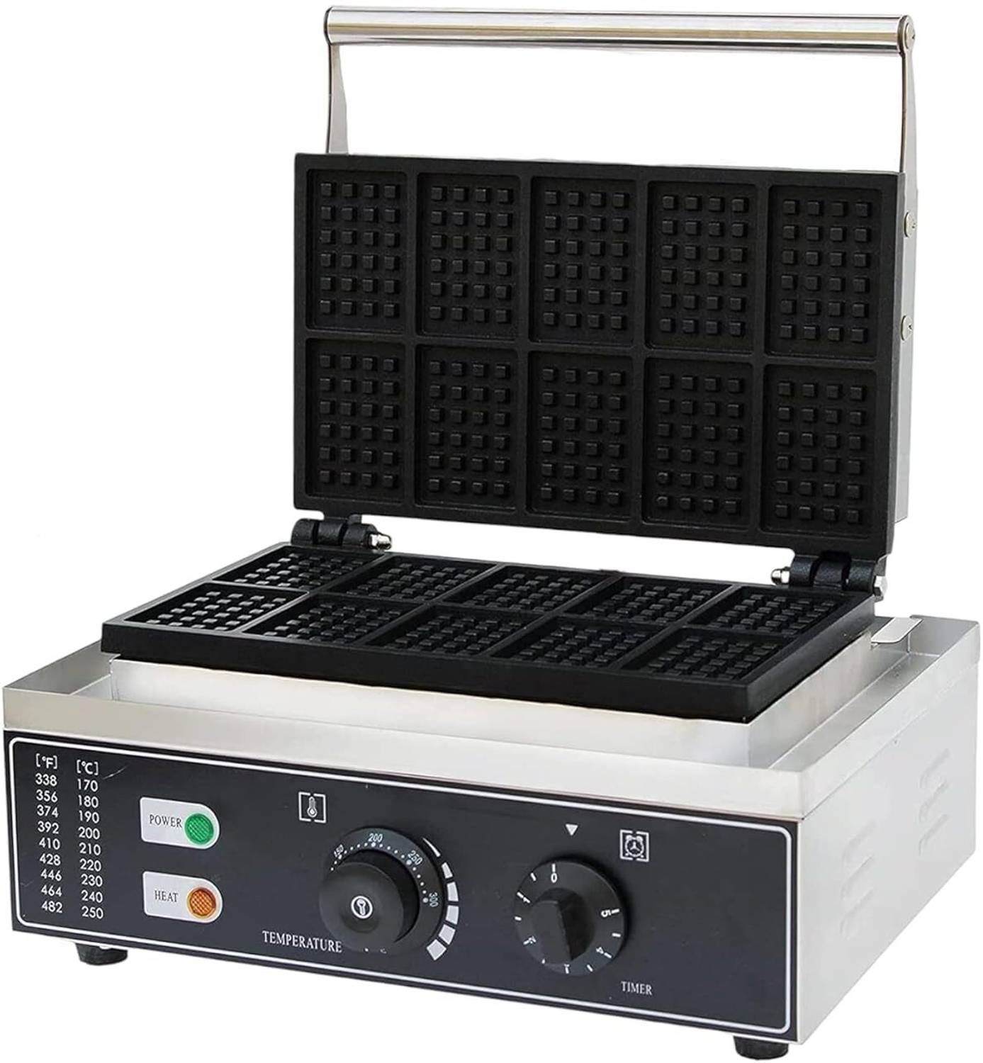 Andrew James AJ Square Waffle-Electric(10-Slot) Waffle Maker Price