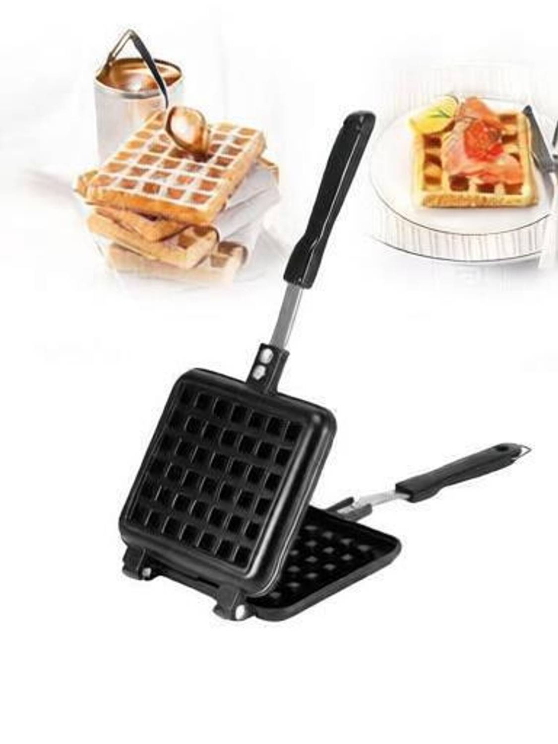 AKADO Nonstick mini cooking waffle and sandwich maker mould machine for home kitchen Waffle Maker
