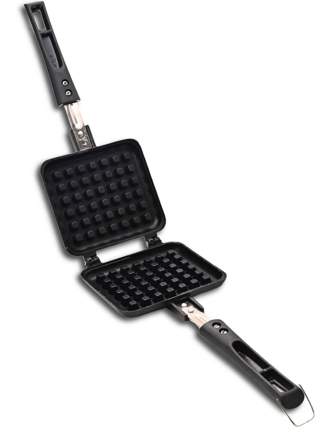 BartanJi Aluminium Non-stick Waffle Maker 3 layer Greblon coating Gas Toaster Baking Tool Waffle Maker