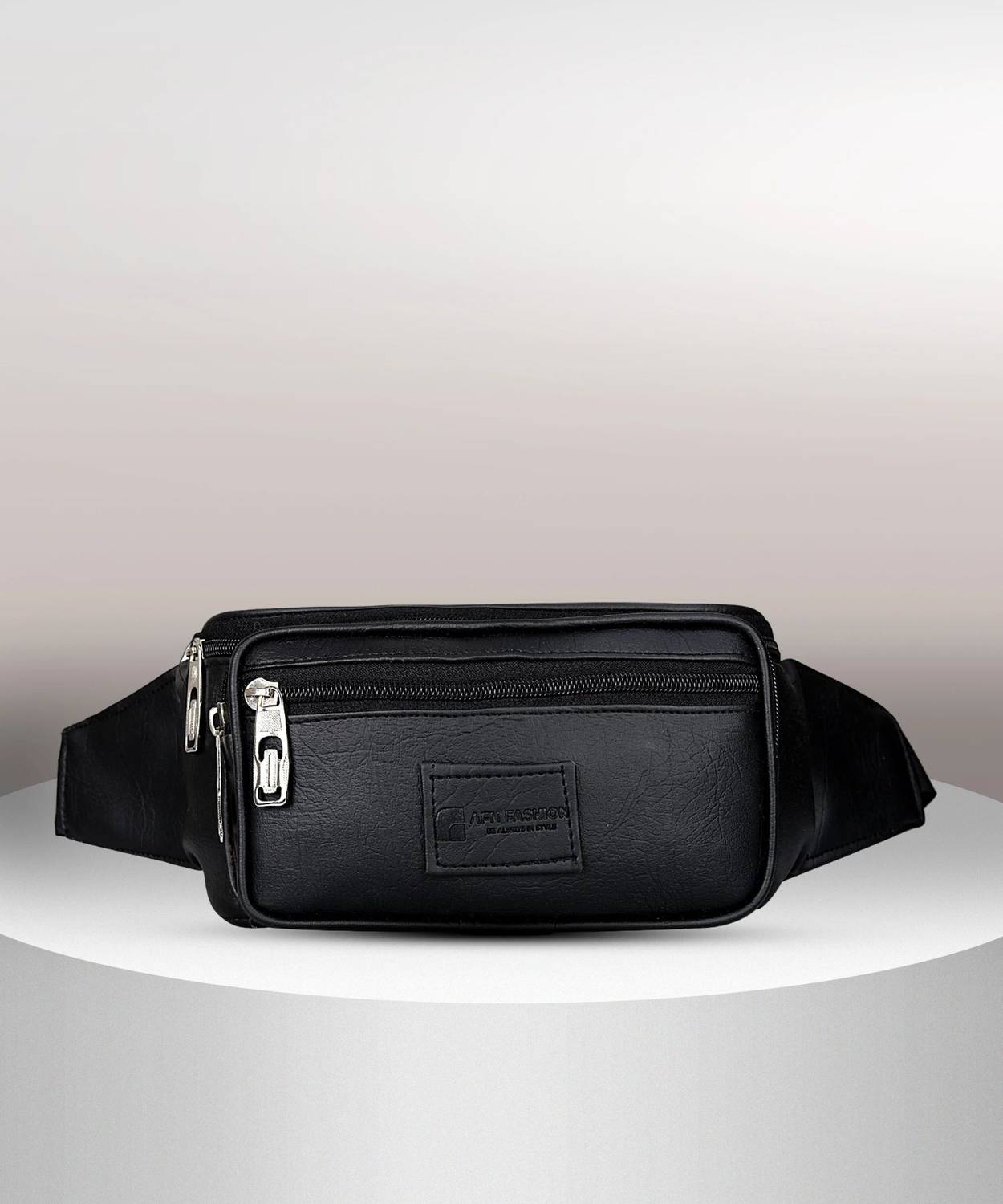 AFN FASHION Waist Bag Waist Pouch Outdoor Casual Sports Pockets Cycling Hiking Camping Workout Pouch WAIST BAG BLACK waist bags