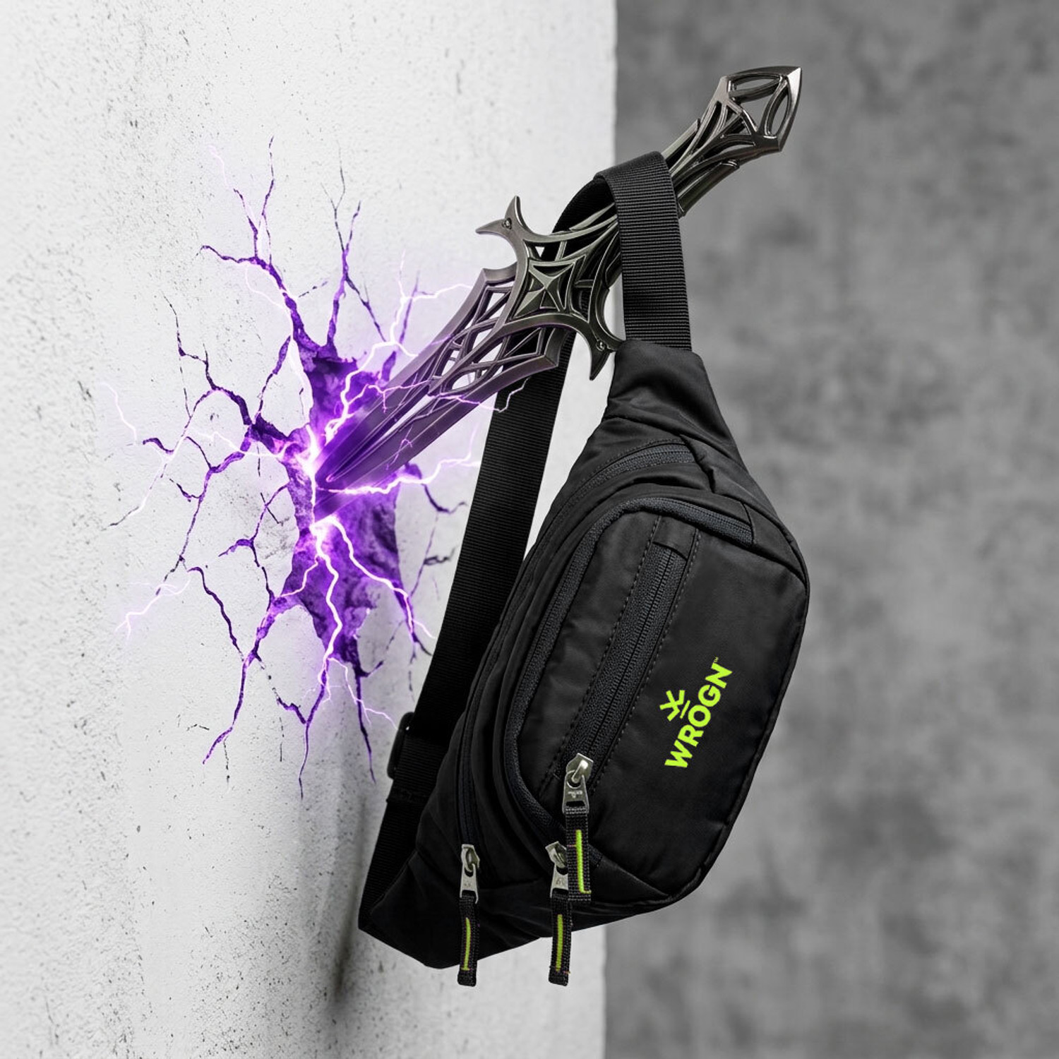 Image of WROGN Waterproof Fanny Pack Belt for Travelling WAIST BAG