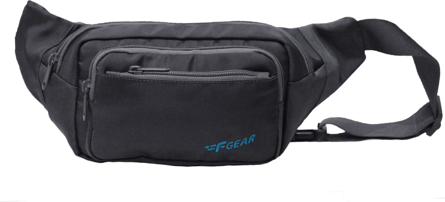 Image of F Gear Miles Guc Grey Adjustable Strap Waist Bag