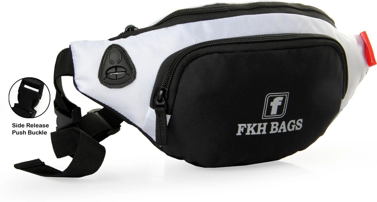 Image of fkhbags Money |Mobile|Card|Belt| Documents|Kit Book Dairy Messenger Cros body| Waist Bag Elegant Style Travel Pouch Passport Holder with Adjustable Strap