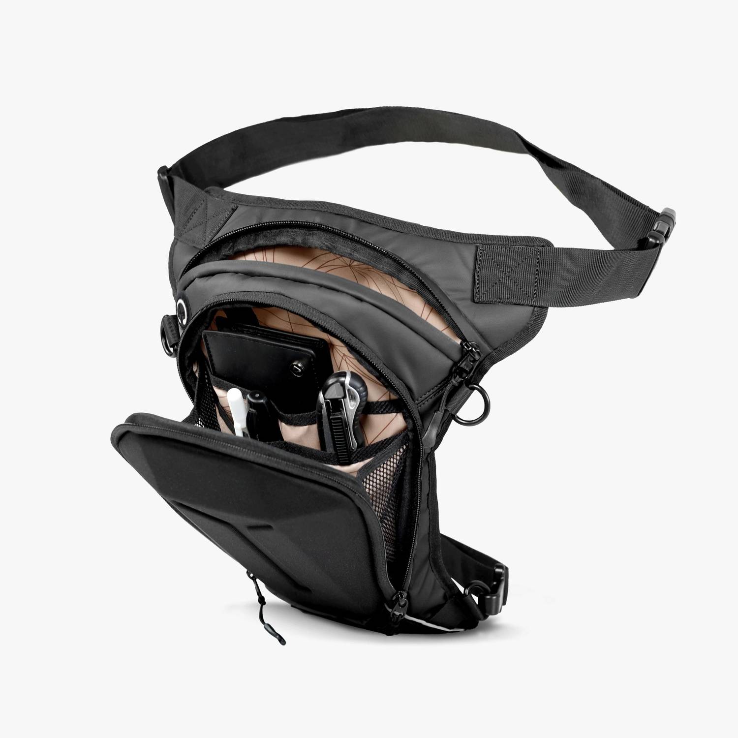 carbonado Turtle Unisex Multipurpose Waist Pouch - Image 3