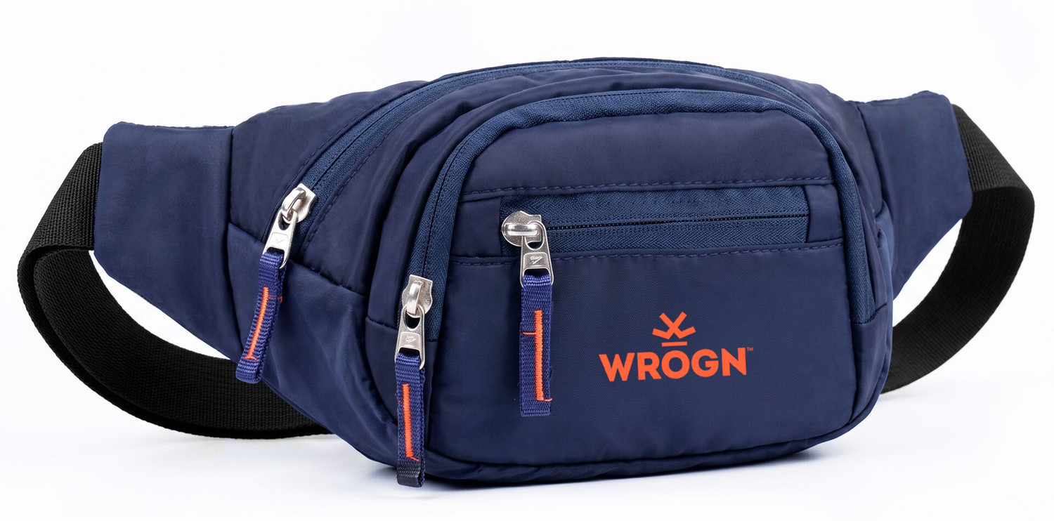 Image of WROGN Waterproof Fanny Pack Belt for Travelling WAIST BAG