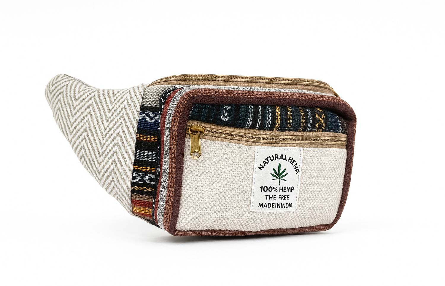25DEGREE N Hemp Waist Unisex Waist bag-Crossbody bag(Color may vary a bit based on availability)