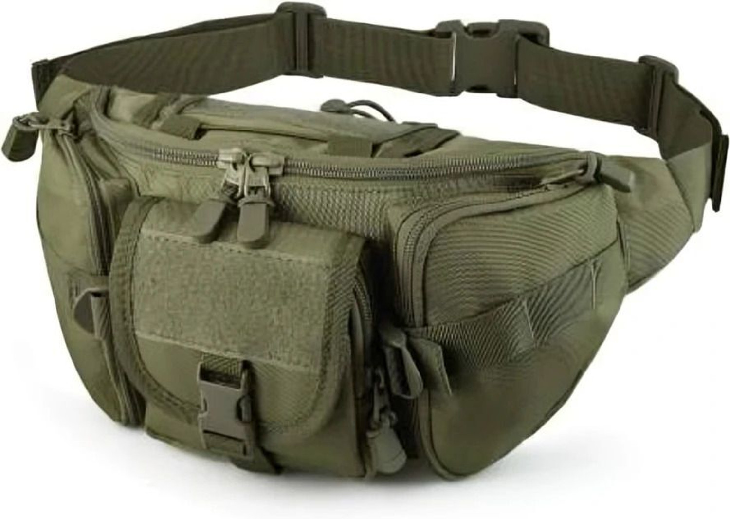 Image of AMRIO Waist Bag for Men Women, Stylish Chest Bag Fanny Pouch Bag Belt (Green) waist bag