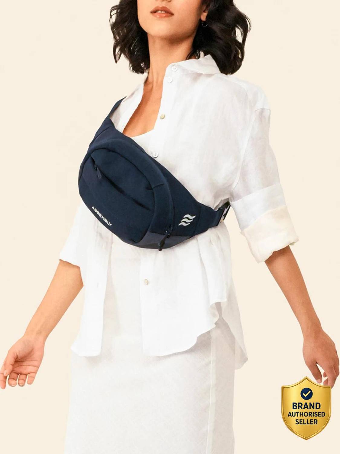 Assembly Cross Body Fanny Pack for Men & Women with Adjustable Strap for Comfort Travel Waist Bag