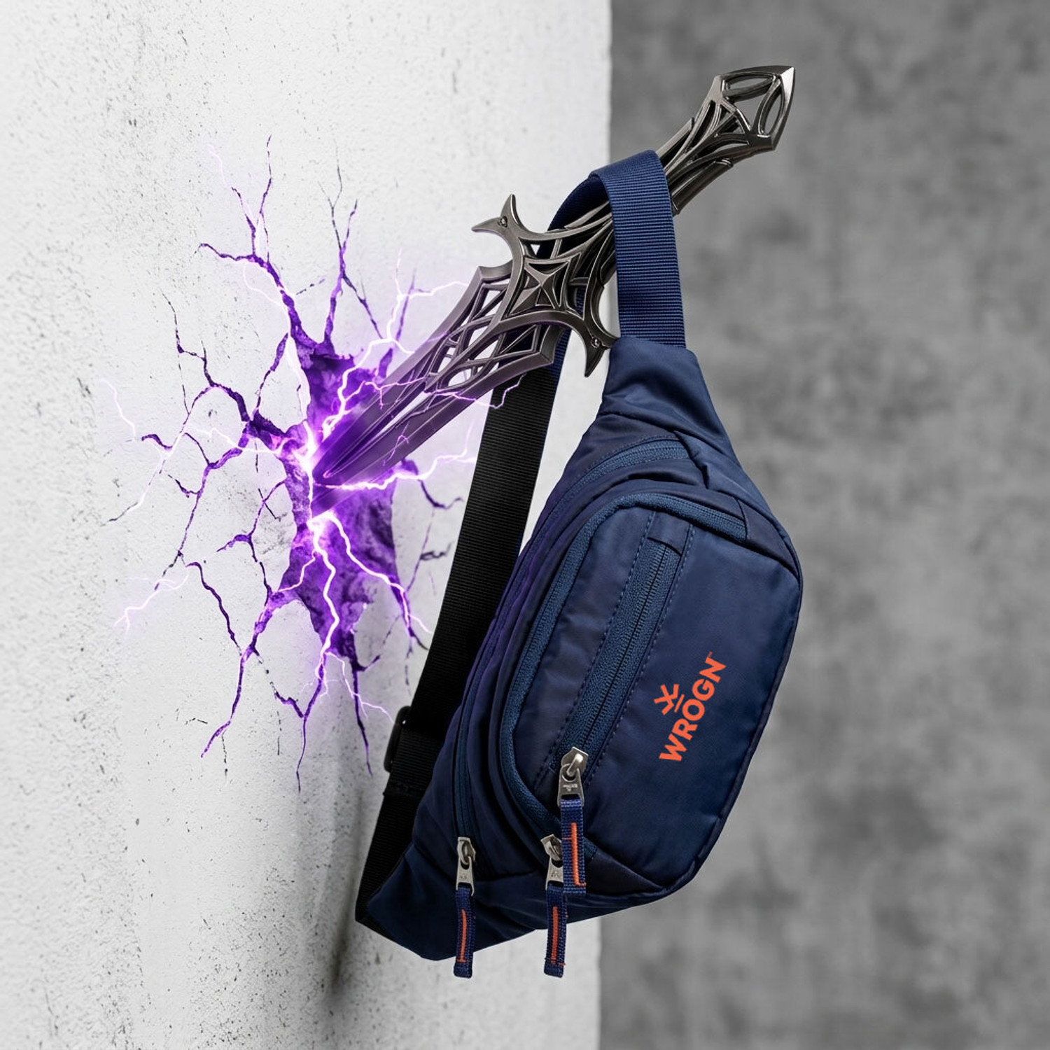 Image of WROGN Waterproof Fanny Pack Belt for Travelling WAIST BAG